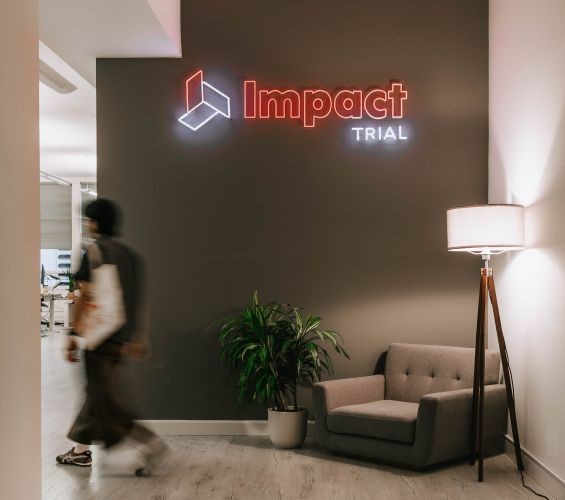 Impact SF office lobby