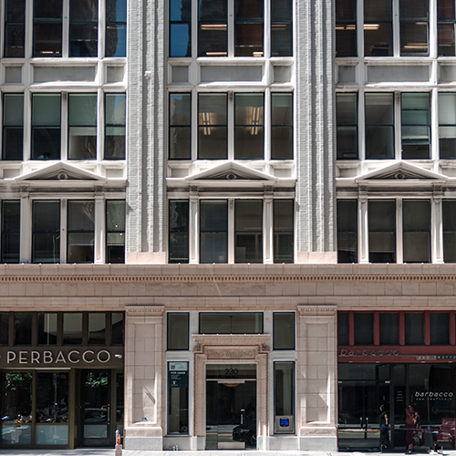 Front entrance of Impact SF Office